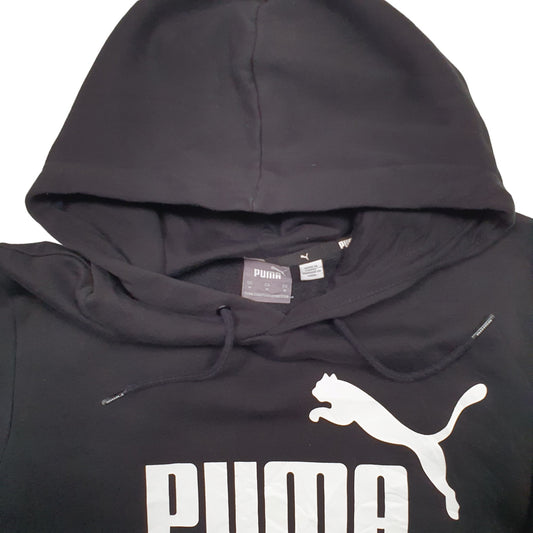 Mens Black Puma  Hoodie Jumper