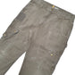 Mens Khaki Carhartt B342 Cargo Trousers