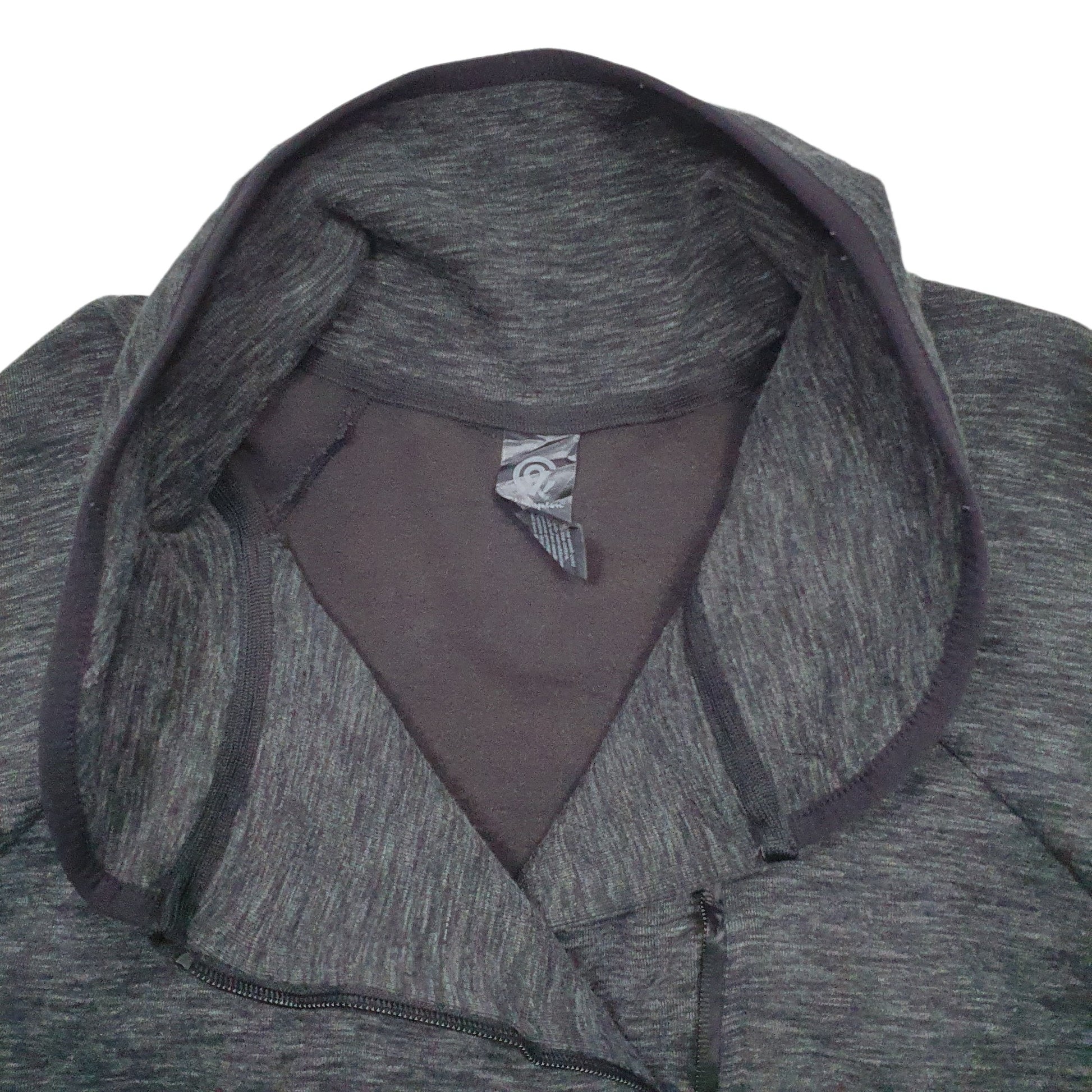 Womens Grey Champion  Full Zip Jumper