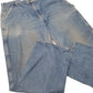 Mens Blue Carhartt Carpenter B13 JeansW40 L30