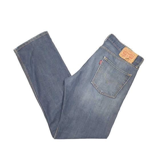 Mens Blue Levis  513 JeansW34 L32