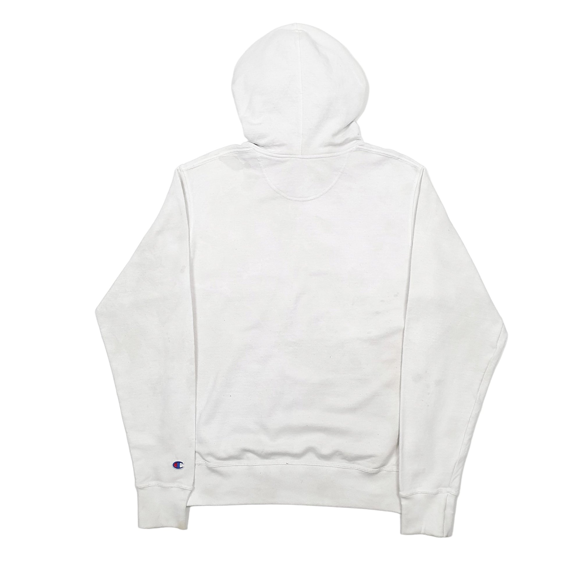 Mens White Champion  Hoodie Jumper
