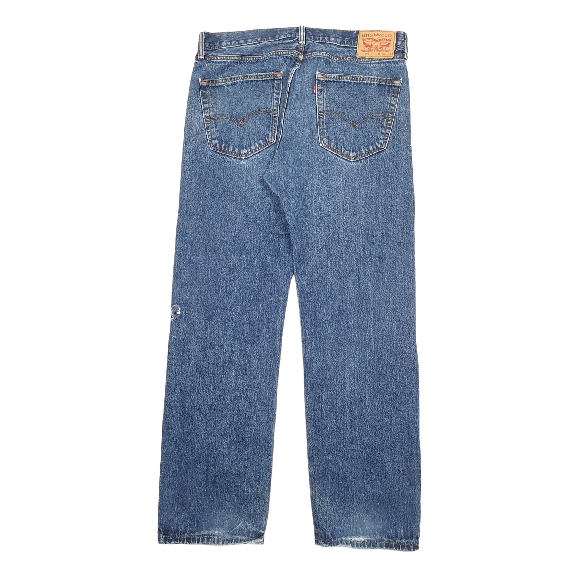 Mens Blue Levis  505 JeansW36 L32