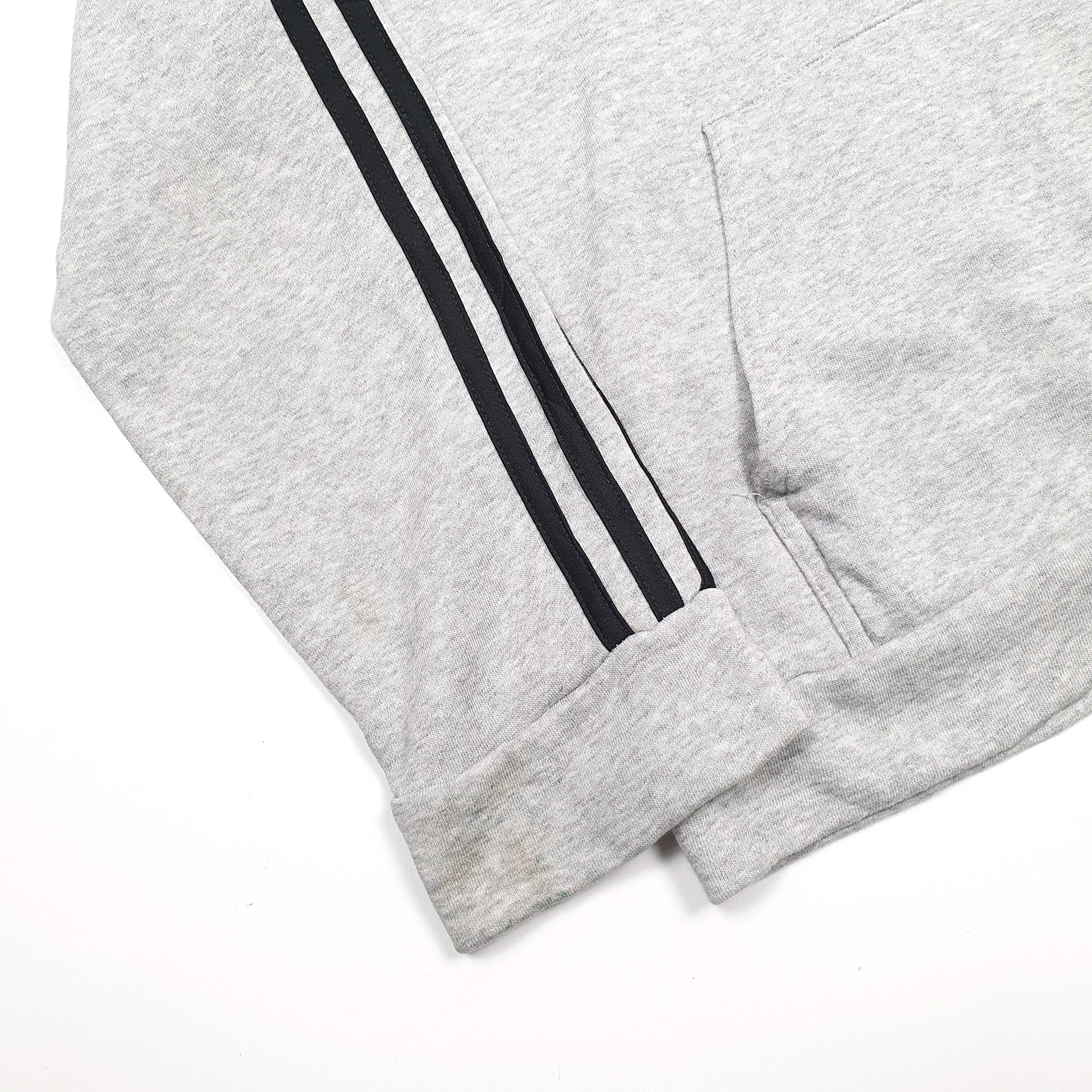 Womens Grey Adidas  Hoodie Jumper