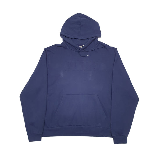 Mens Navy Puma  Hoodie Jumper