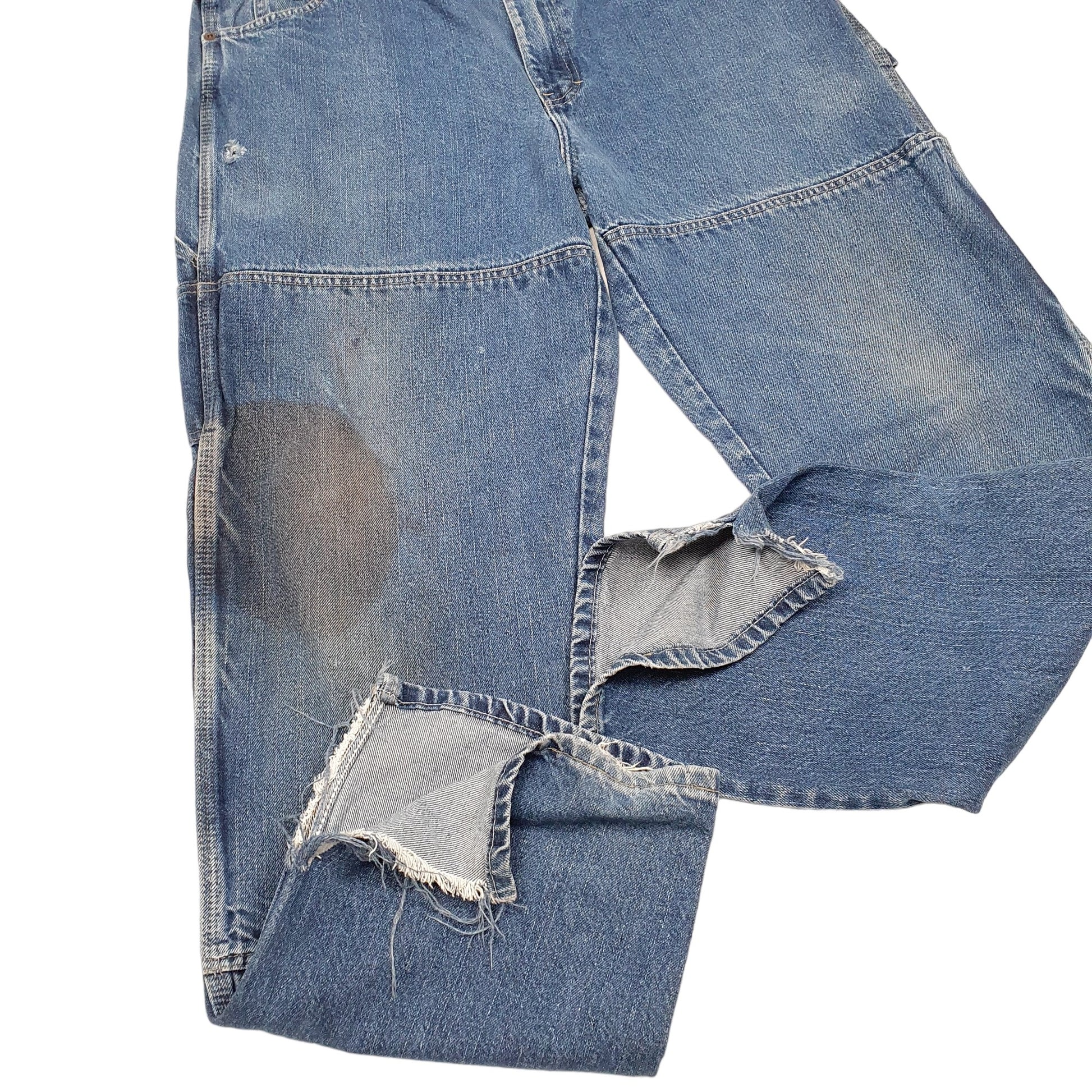 Mens Blue Dickies Double Knee Carpenter JeansW38 L34