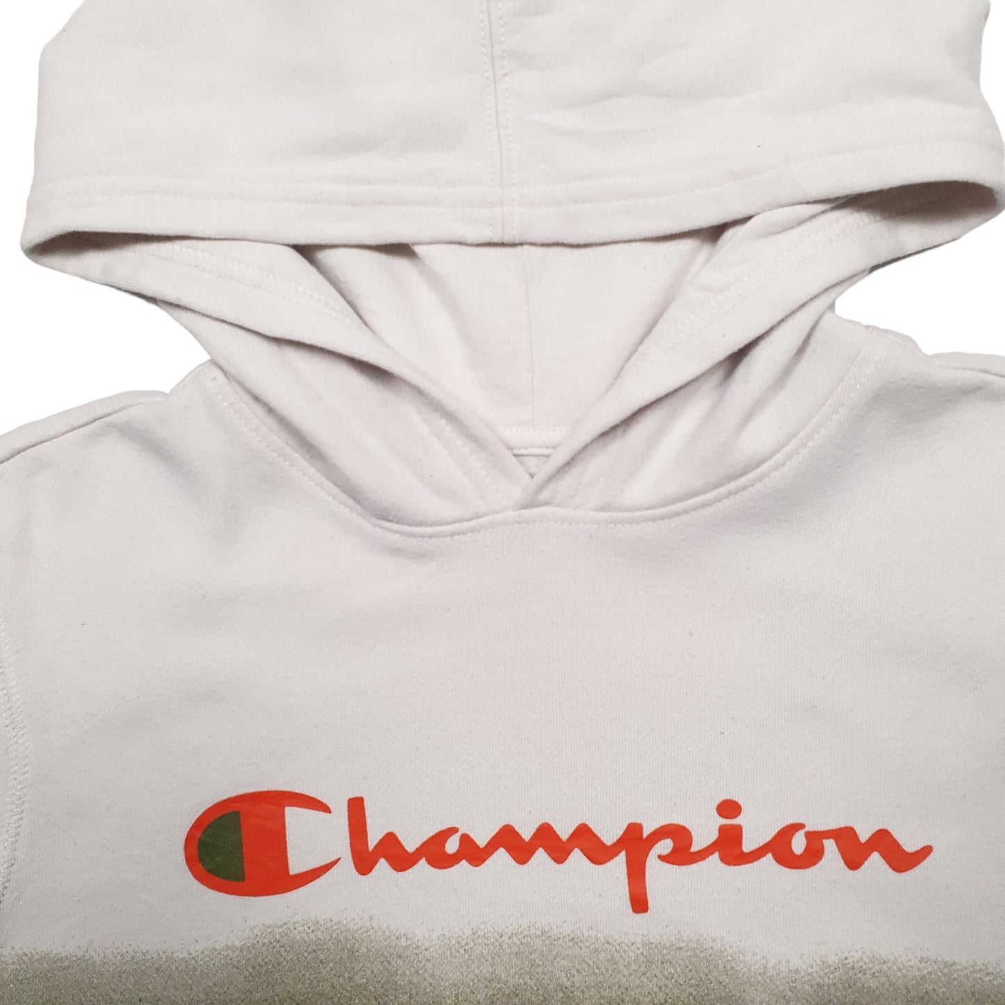 Womens Khaki Champion  Hoodie Jumper
