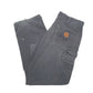 Mens Black Carhartt  Carpenter Trousers