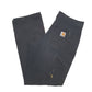 Mens Black Carhartt Carpenter Carpenter Trousers