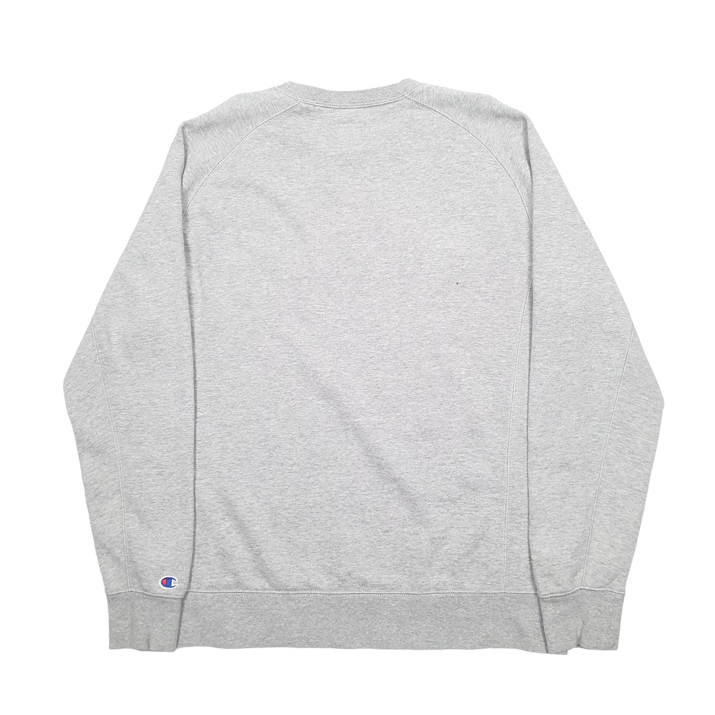 Mens Grey Champion  Crewneck Jumper