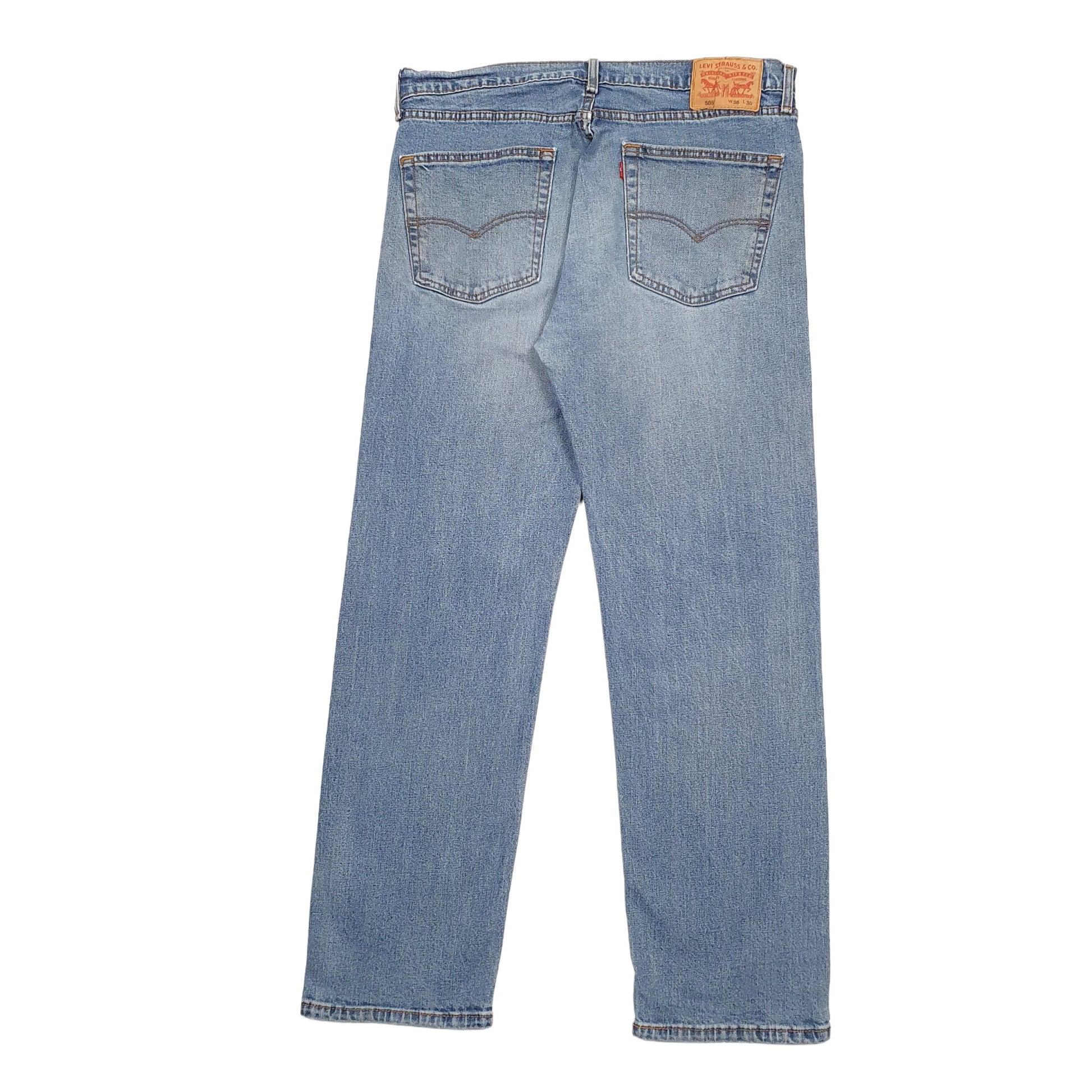 Mens Blue Levis  505 JeansW36 L30