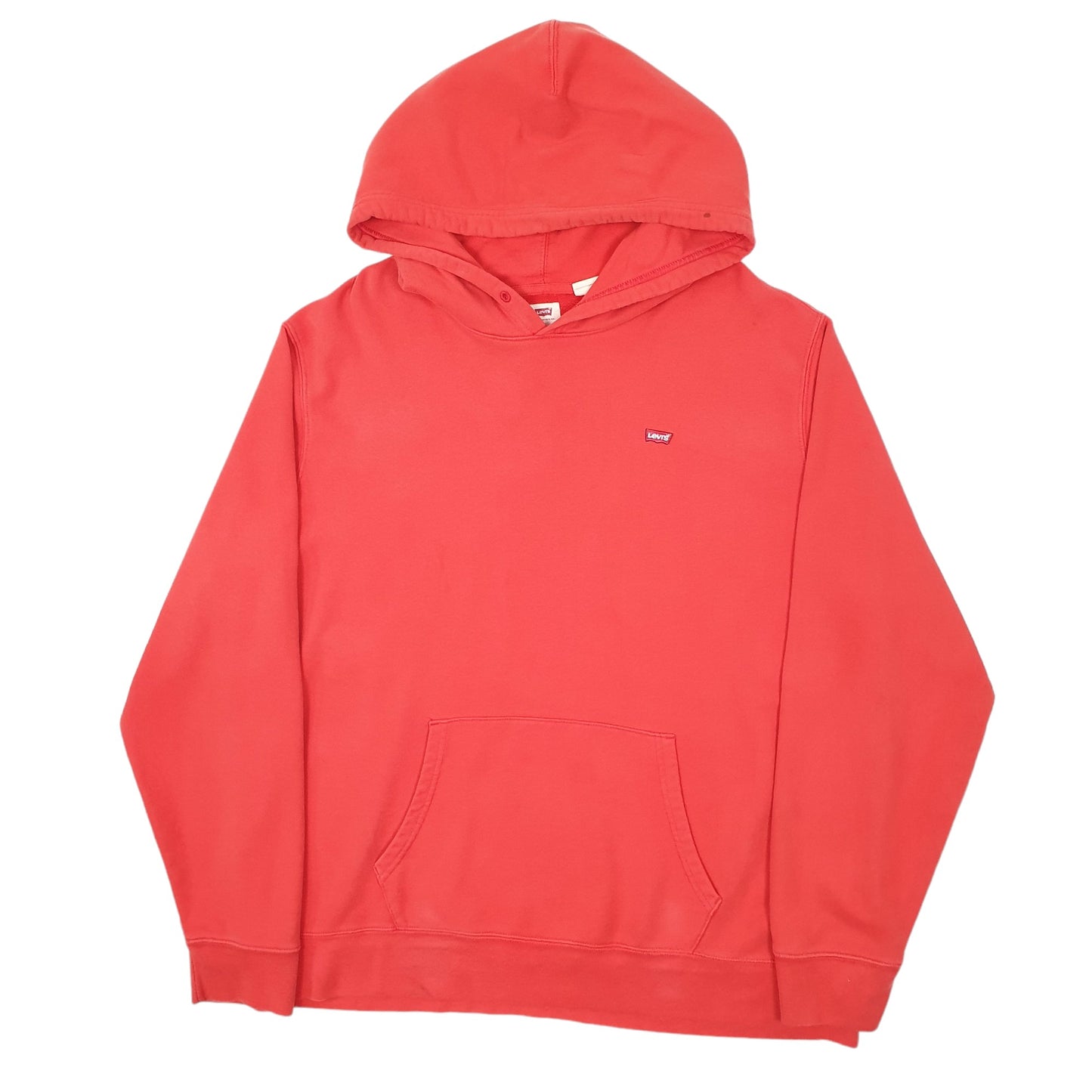 Mens Red Levis  Hoodie Jumper