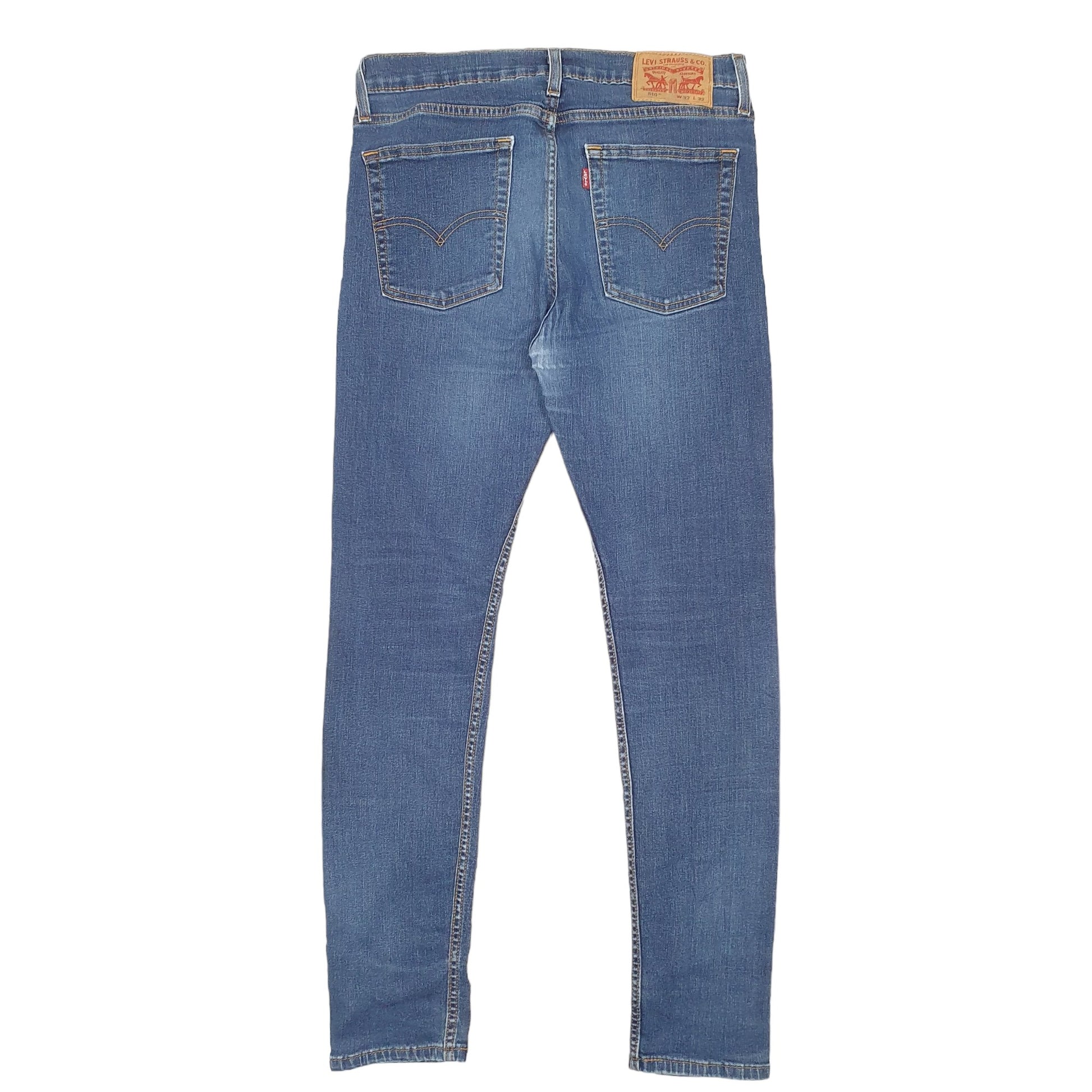 Mens Blue Levis Stretch 510 JeansW32 L32