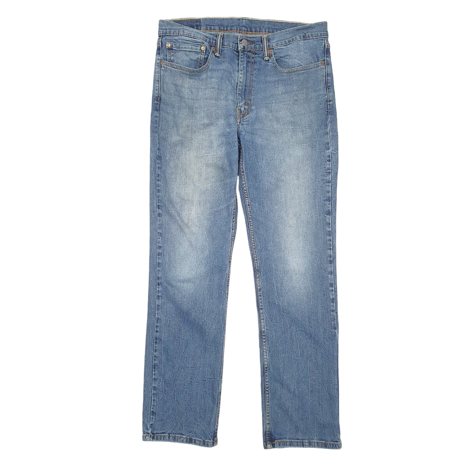 Mens Blue Levis Stretch 514 JeansW34 L32