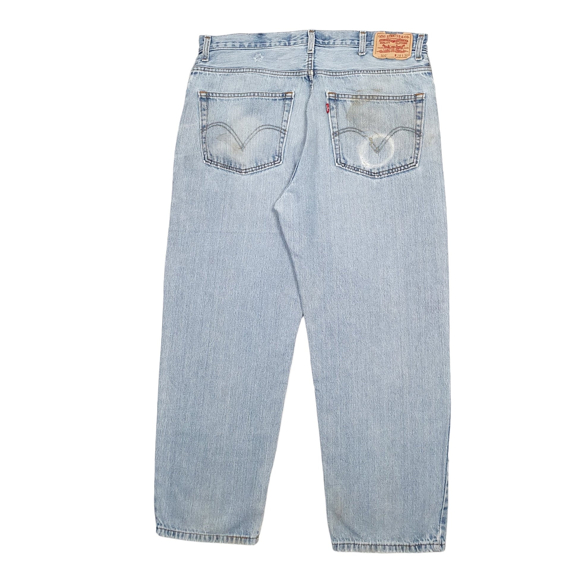 Mens Blue Levis  550 JeansW38 L30