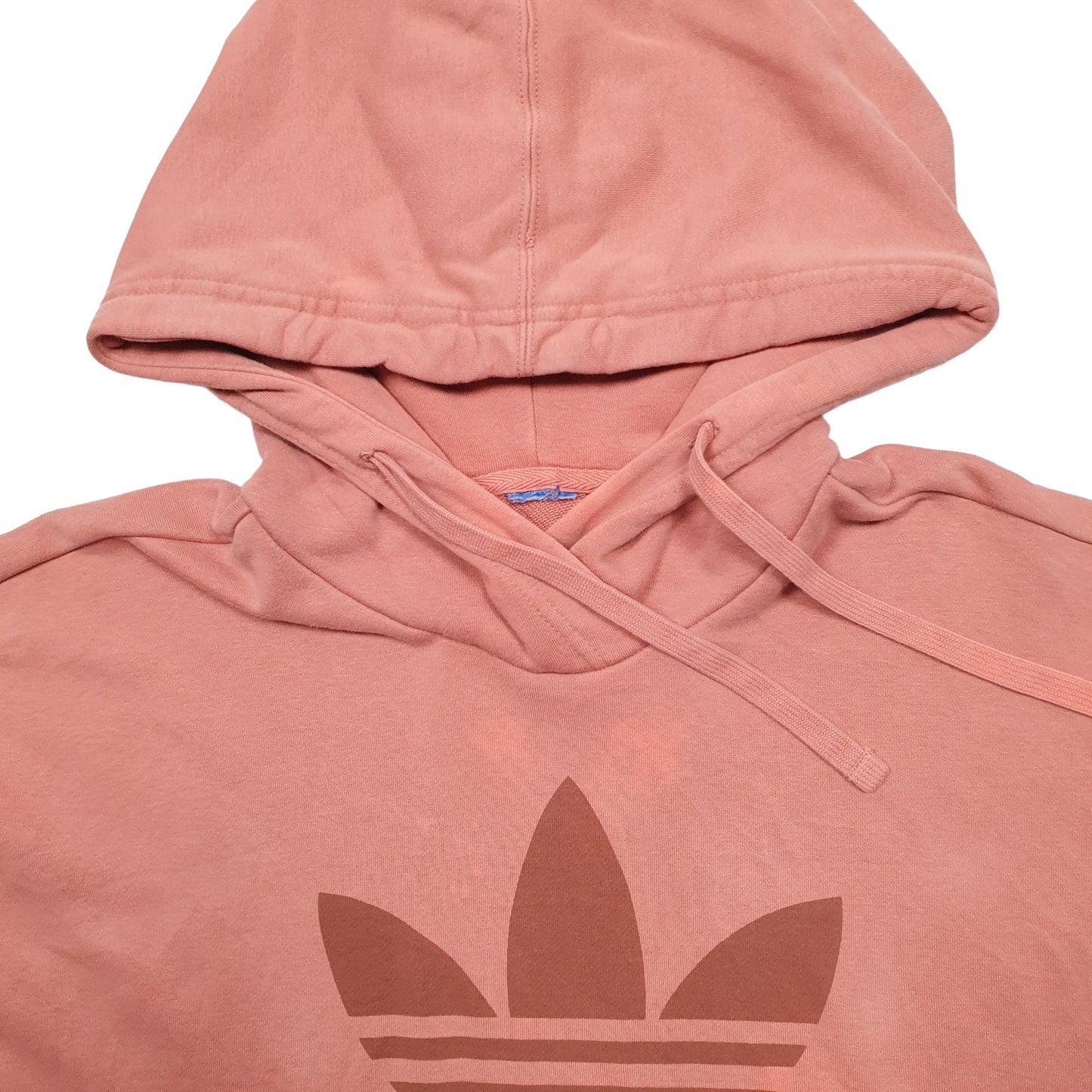 Womens Orange Adidas  Hoodie Jumper