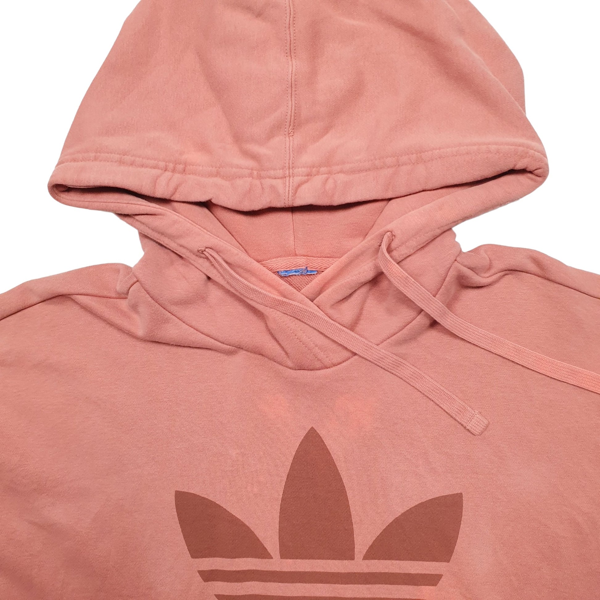 Womens Orange Adidas  Hoodie Jumper