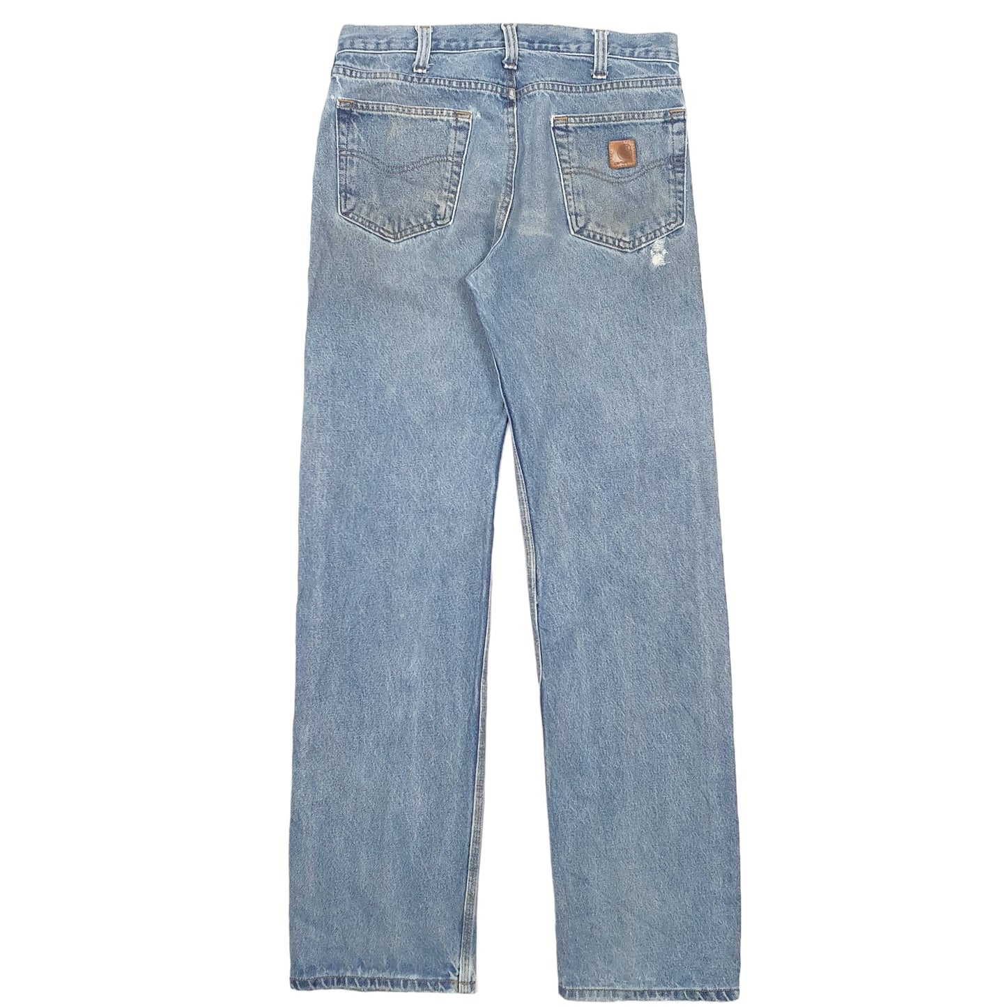 Mens Blue Carhartt Traditional Fit B480 JeansW32 L34