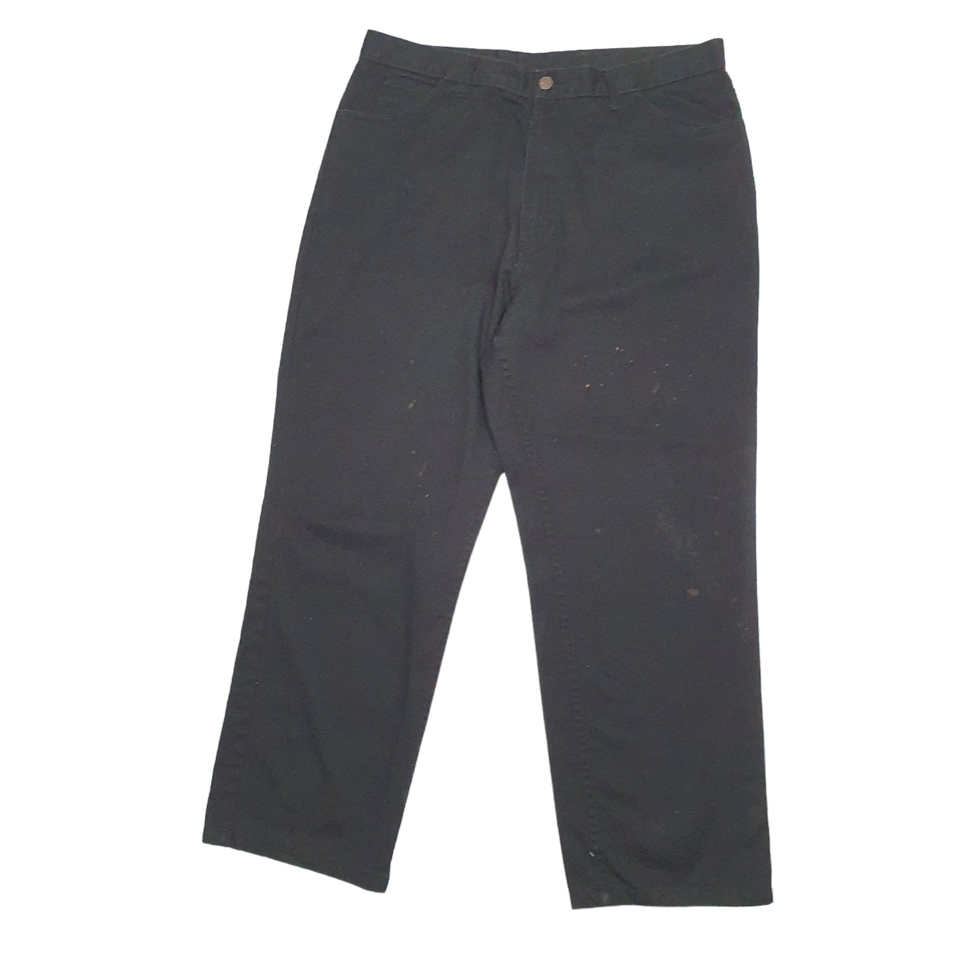 Mens Black Dickies  Carpenter Trousers