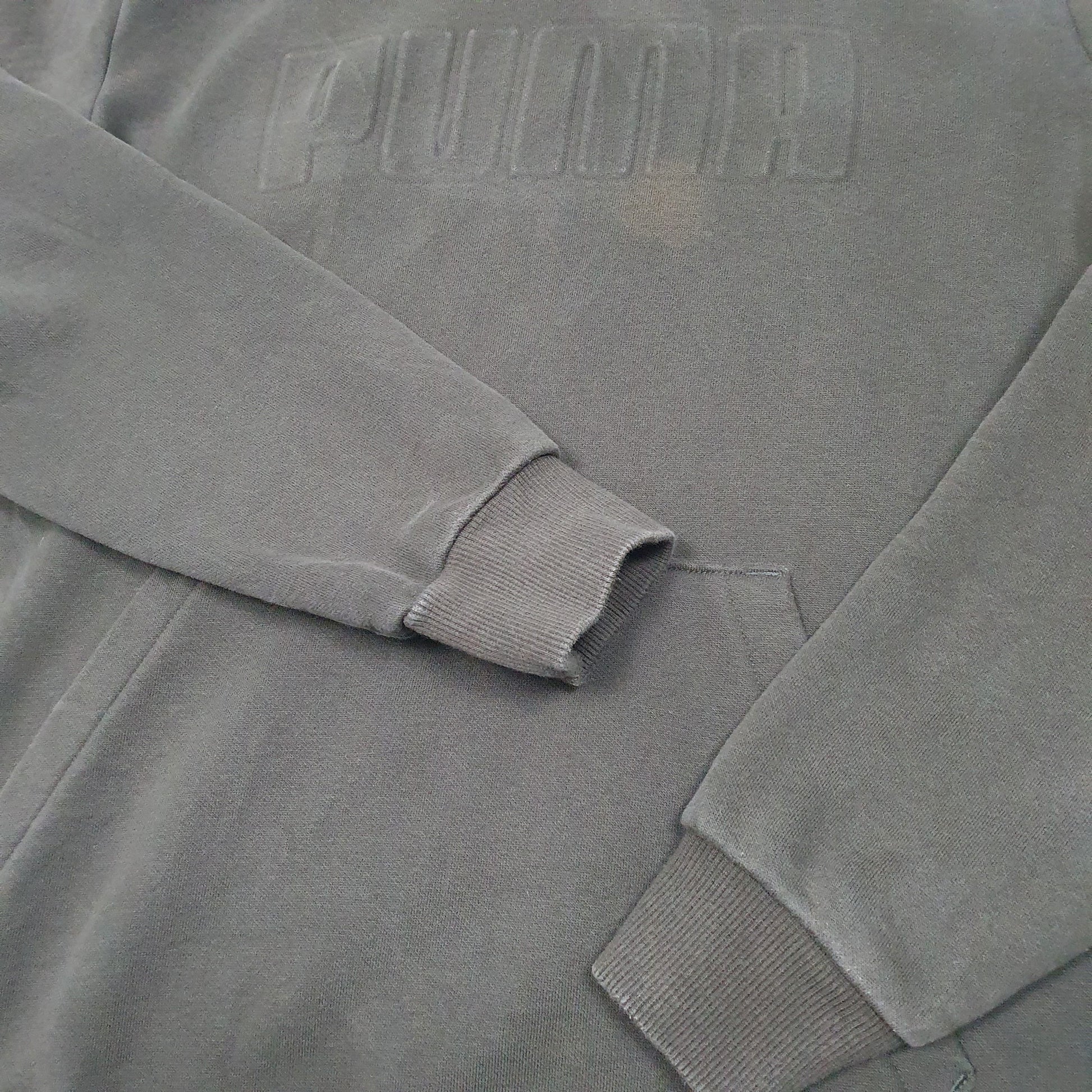 Mens Khaki Puma  Hoodie Jumper