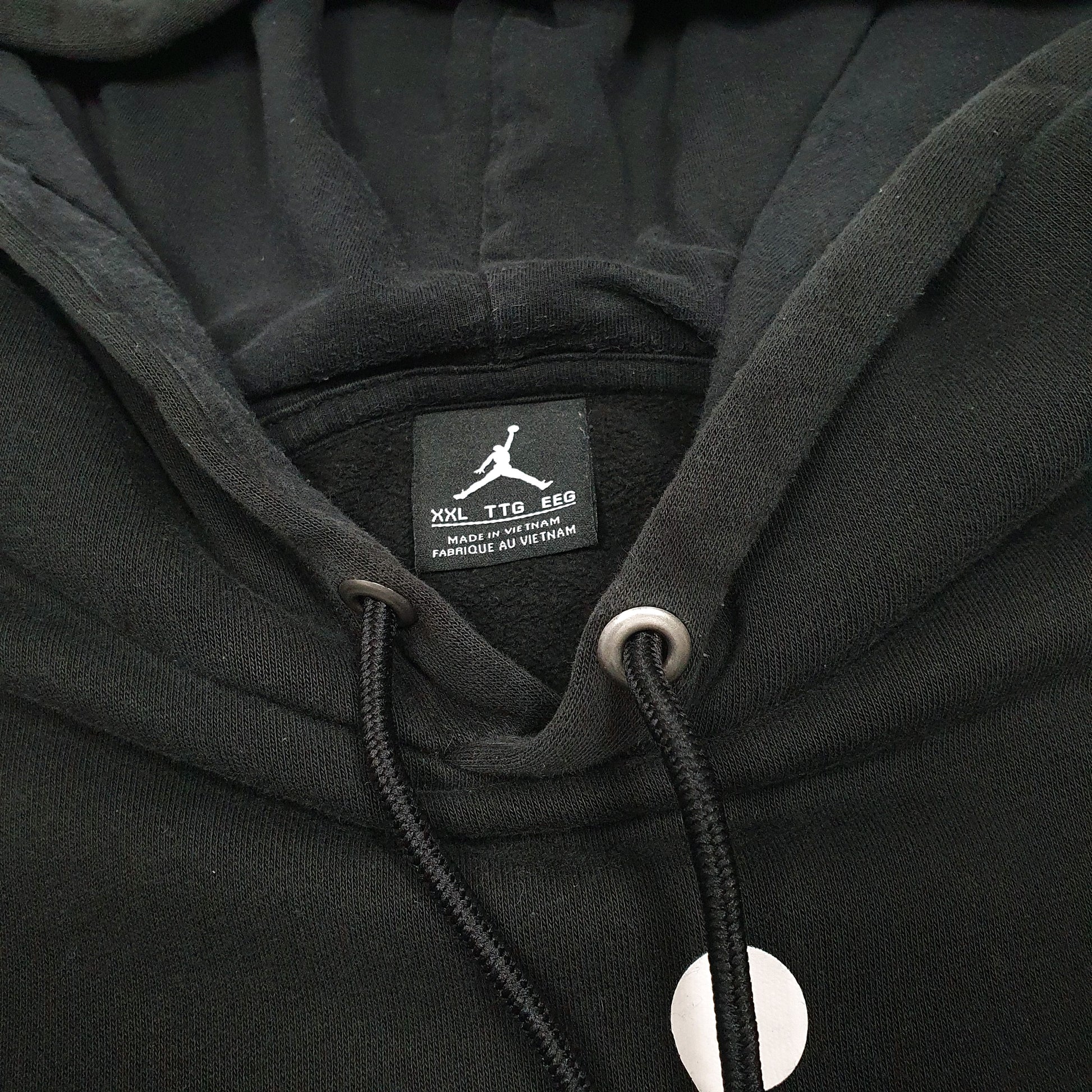 Mens Black Nike Air Jordan Basketball Hoodie Jumper