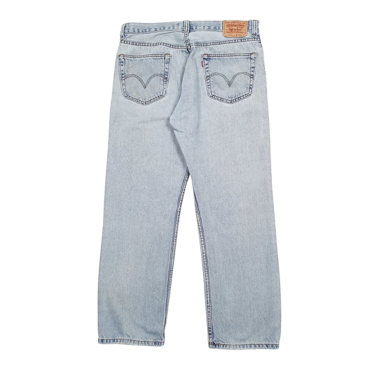 Mens Blue Levis  505 JeansW36 L30