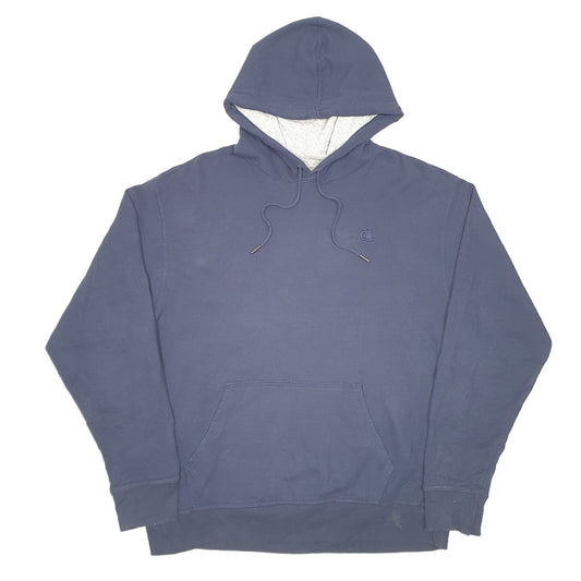 Mens Navy Champion  Hoodie Jumper