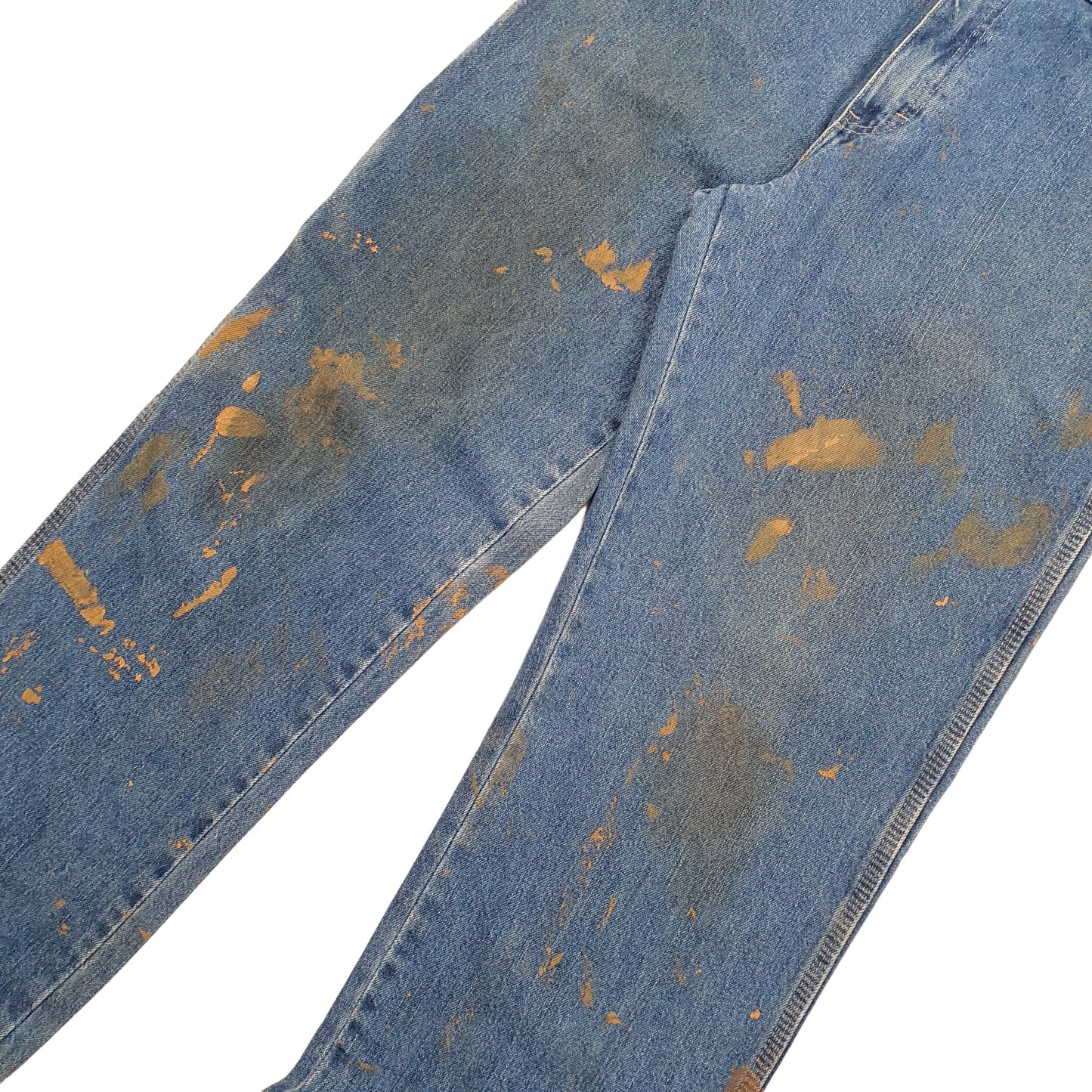 Mens Blue Dickies  Carpenter Trousers