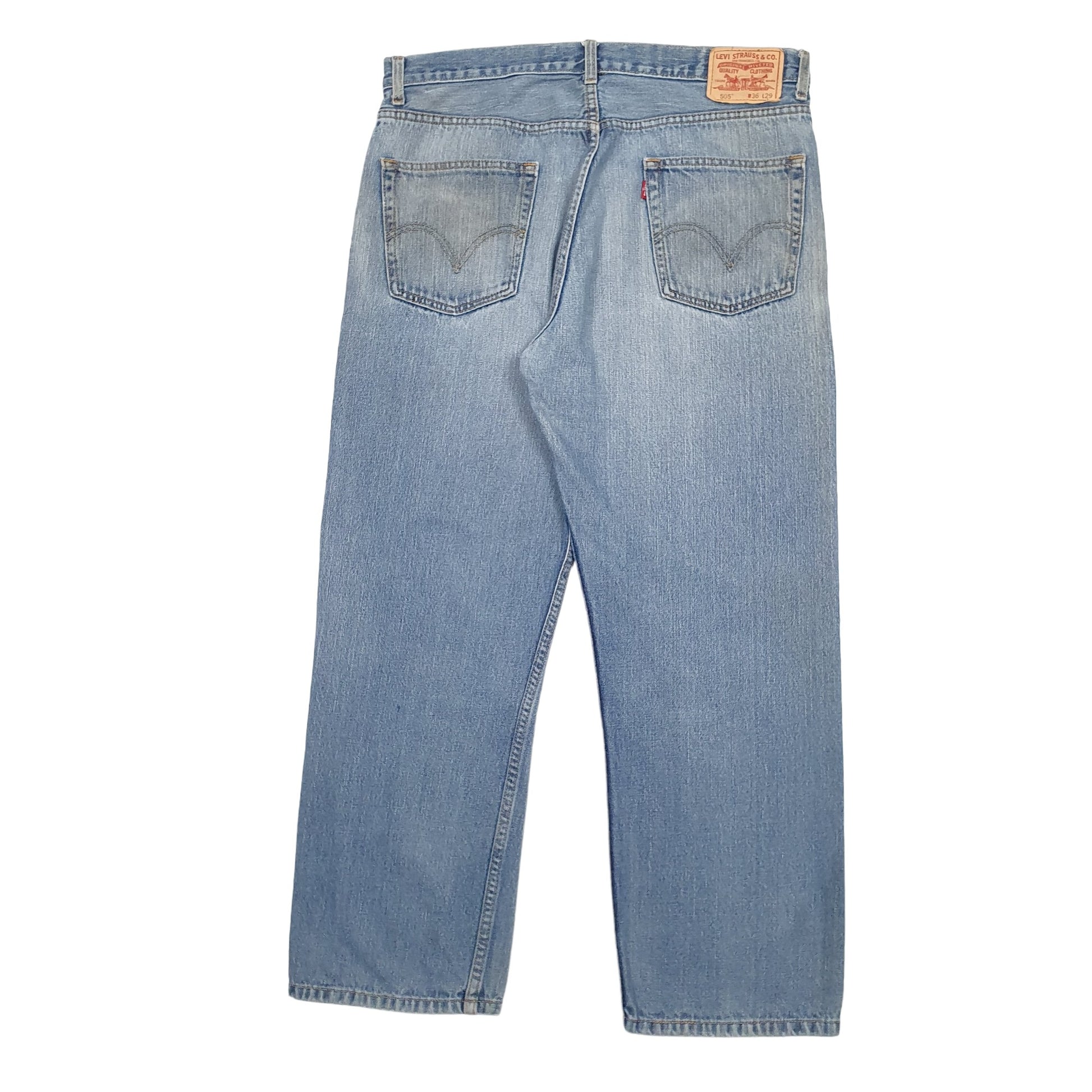 Mens Blue Levis  505 JeansW36 L29