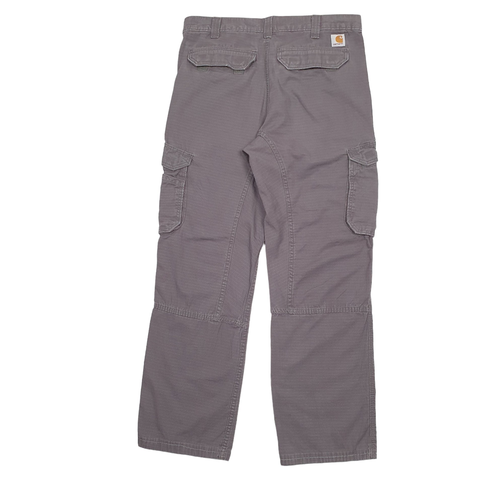 Mens Grey Carhartt Ripstop Cargo Trousers