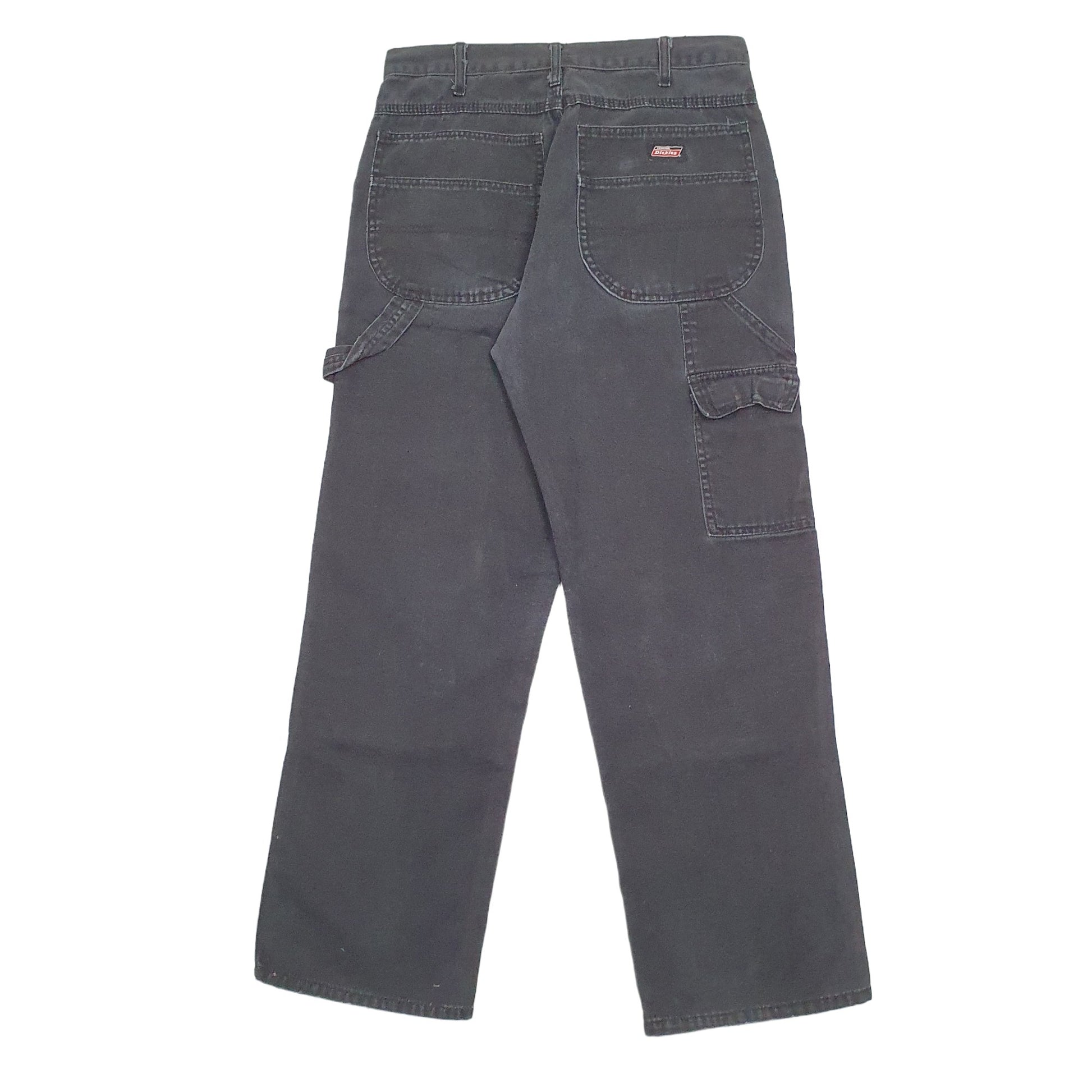 Mens Black Dickies  Carpenter Trousers