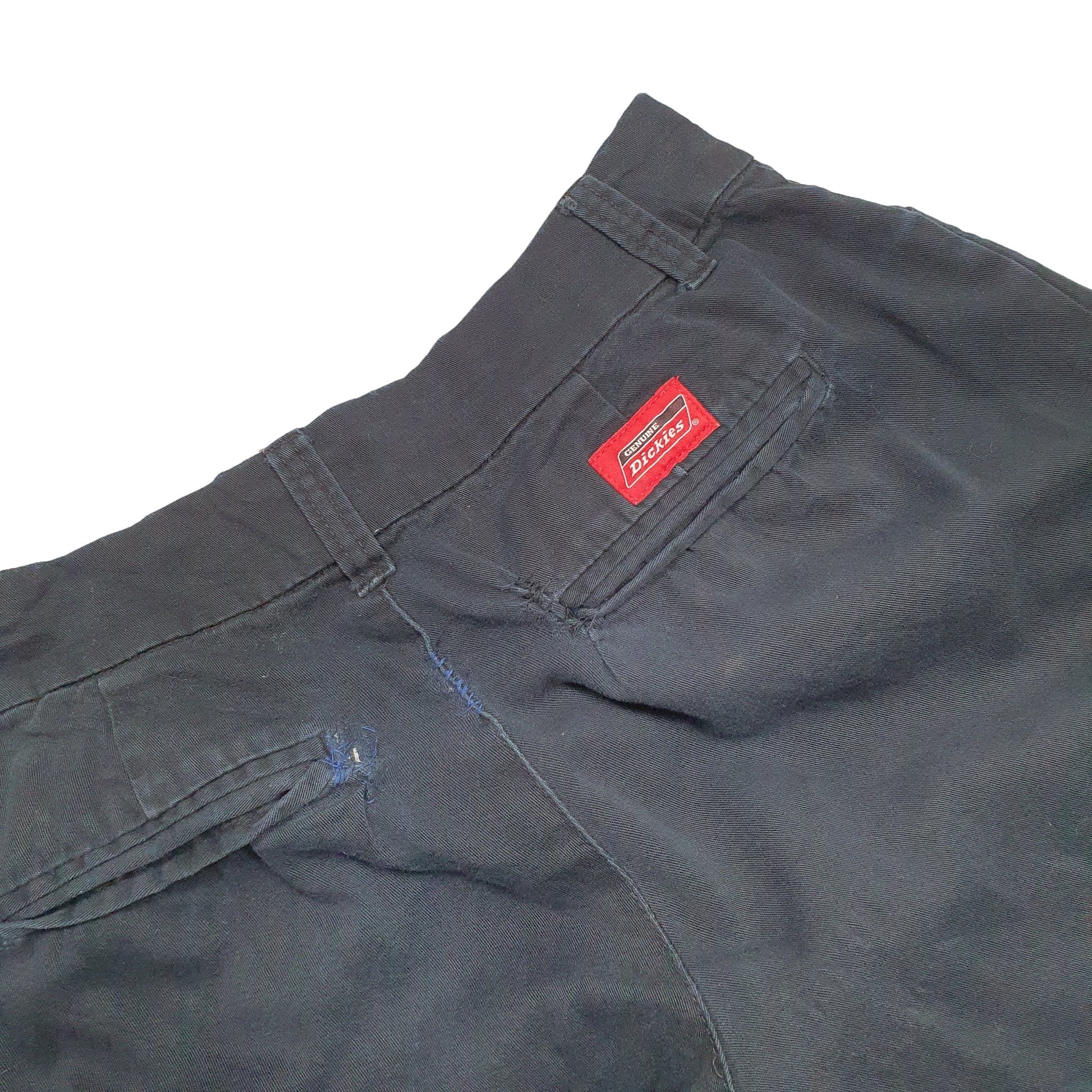 Womens Black Dickies  Chino Shorts