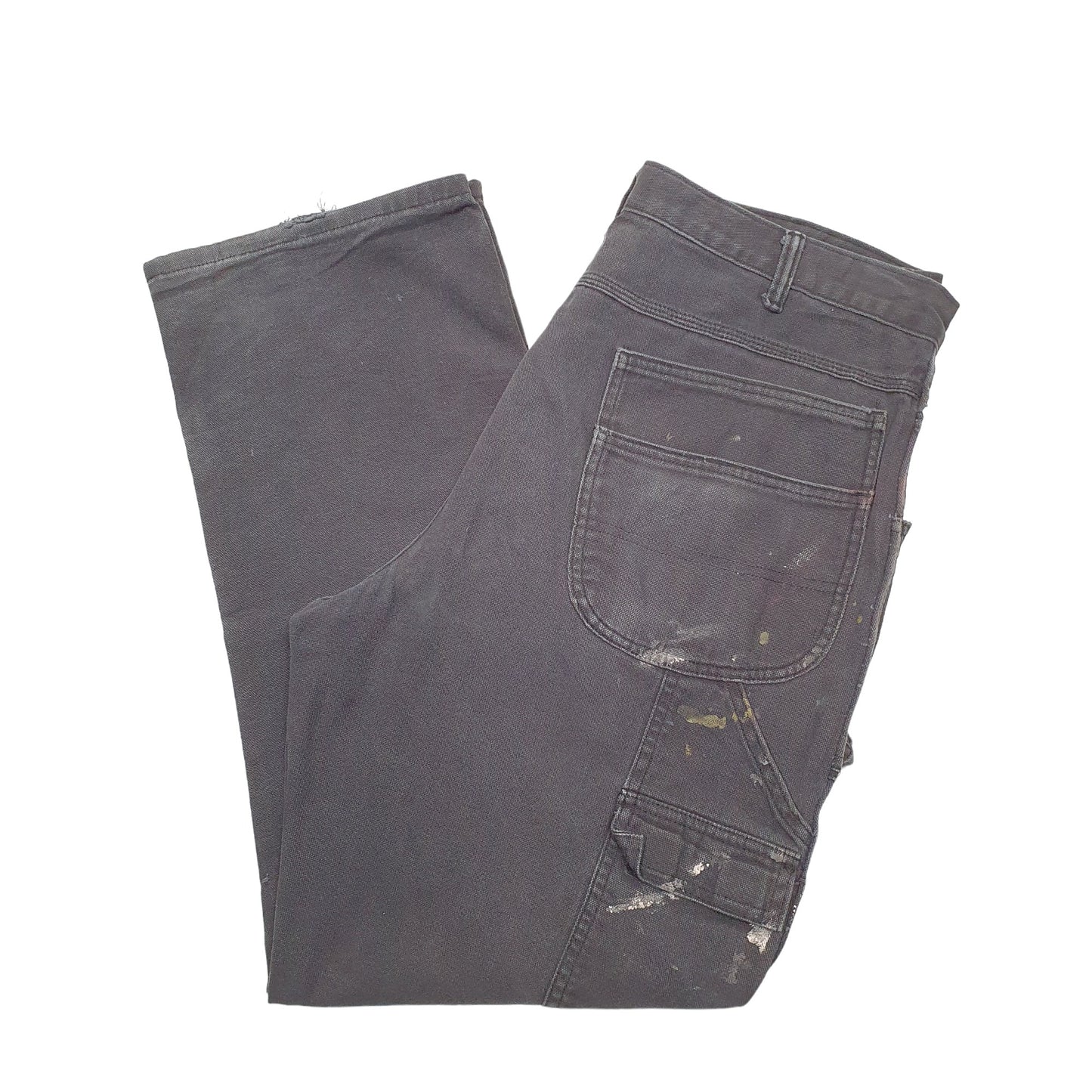 Mens Black Dickies  Carpenter Trousers