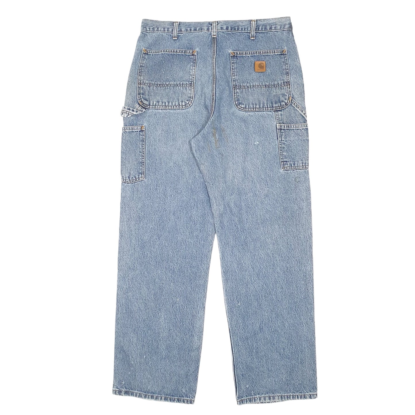 Mens Blue Carhartt Carpenter B13 JeansW36 L32