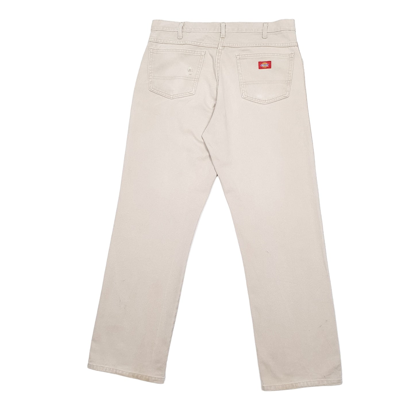 Mens Cream Dickies Carpenter Carpenter JeansW36 L33