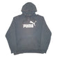 Mens Black Puma  Hoodie Jumper