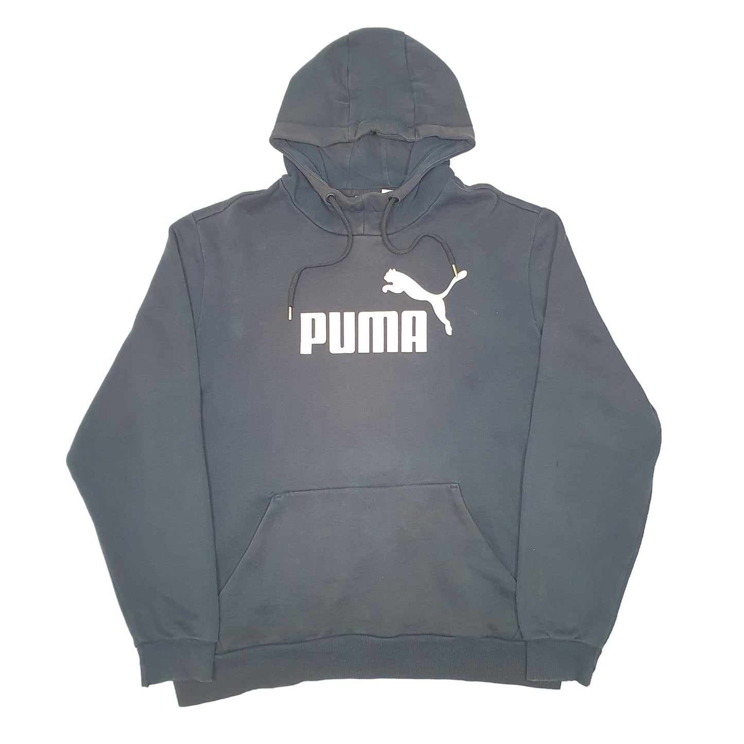 Mens Black Puma  Hoodie Jumper