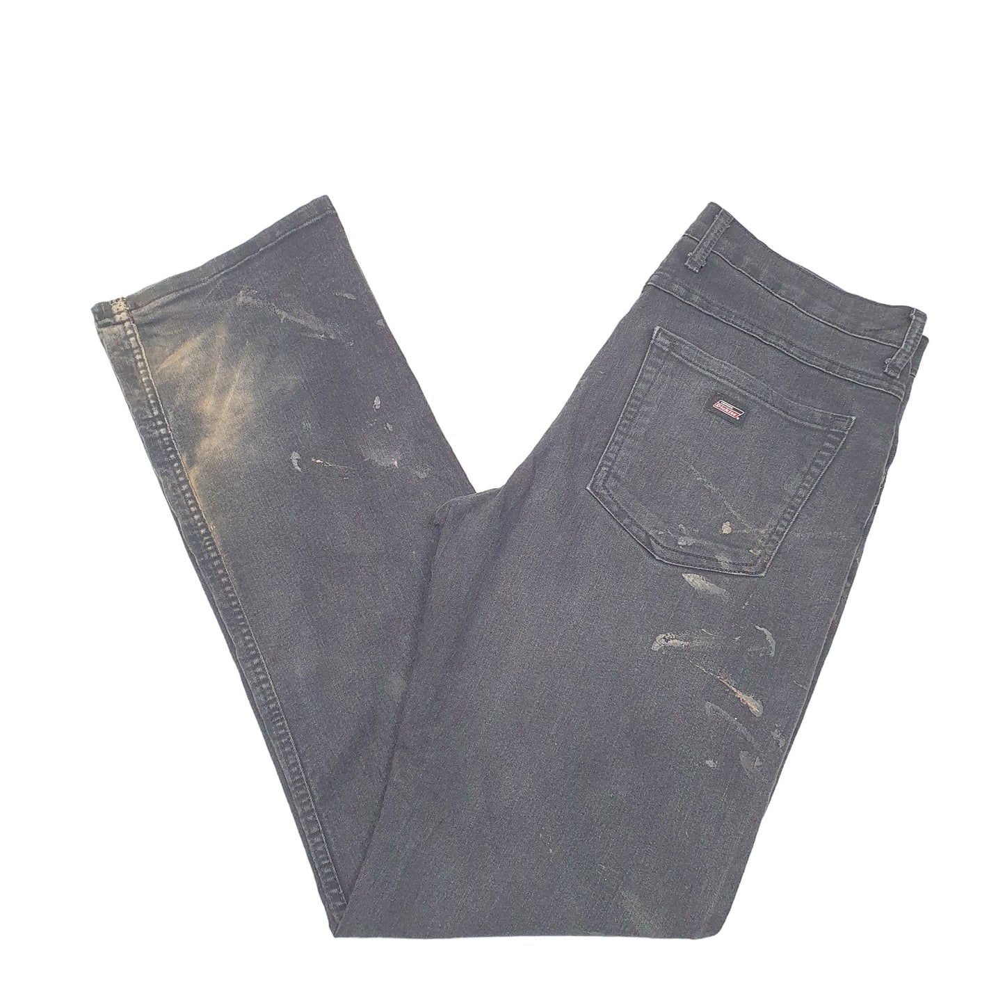 Mens Black Dickies Stretch Casual JeansW34 L34