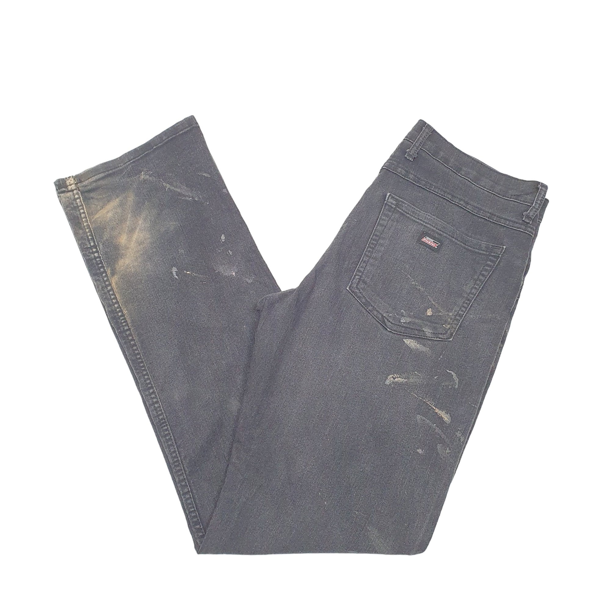 Mens Black Dickies Stretch Casual JeansW34 L34