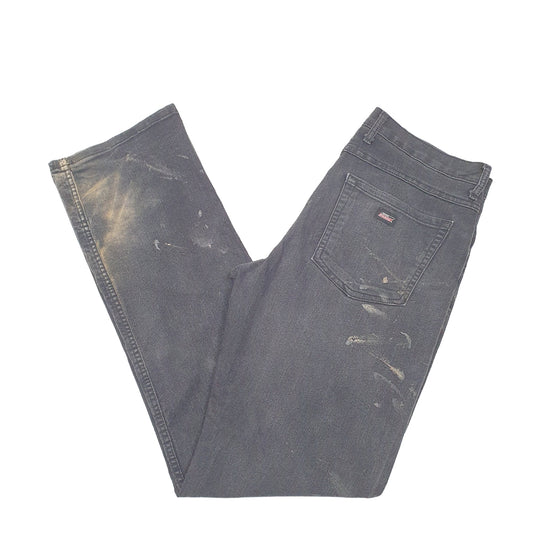 Mens Black Dickies Stretch Casual JeansW34 L34