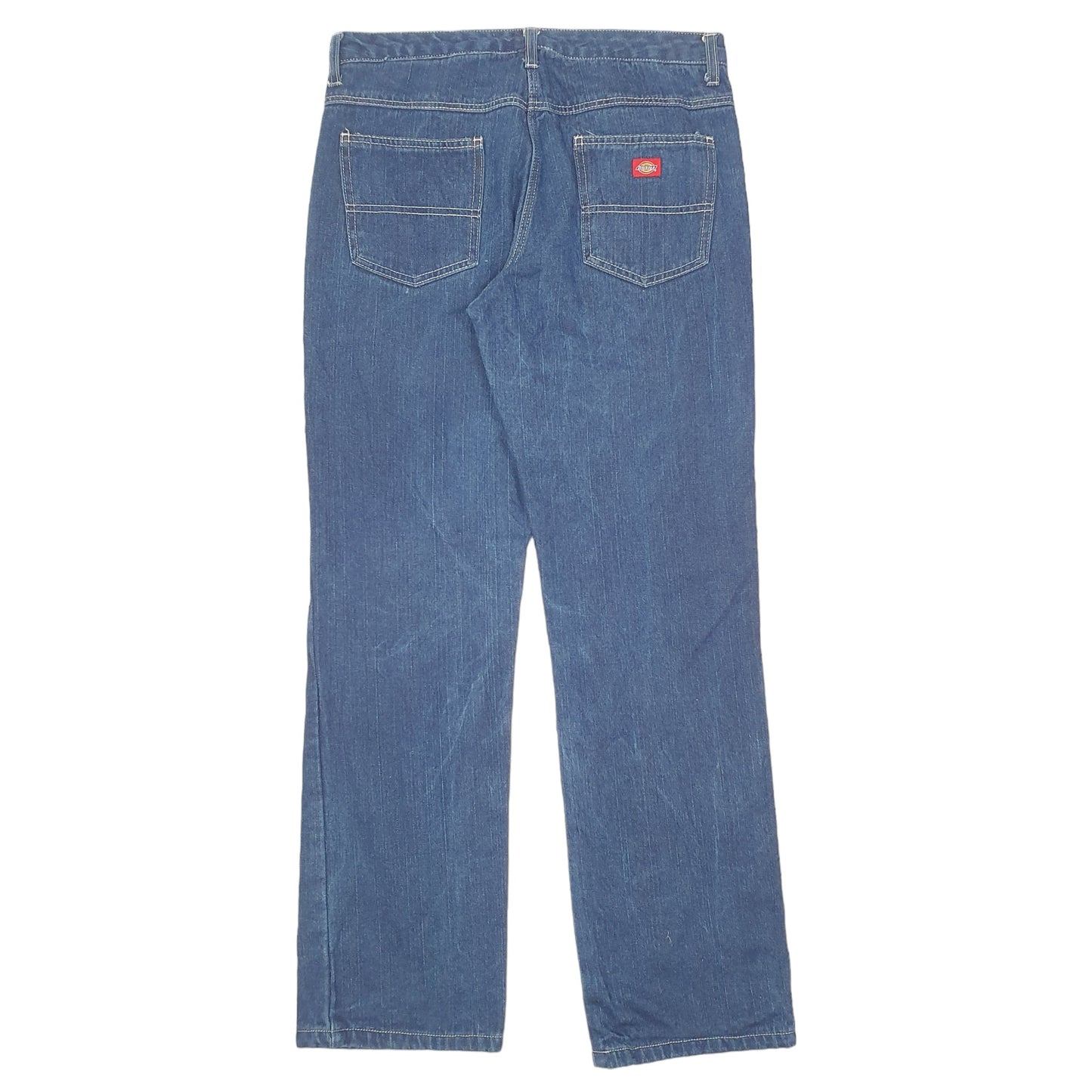 Mens Blue Dickies Cotton Lined Insulated Casual JeansW32 L32