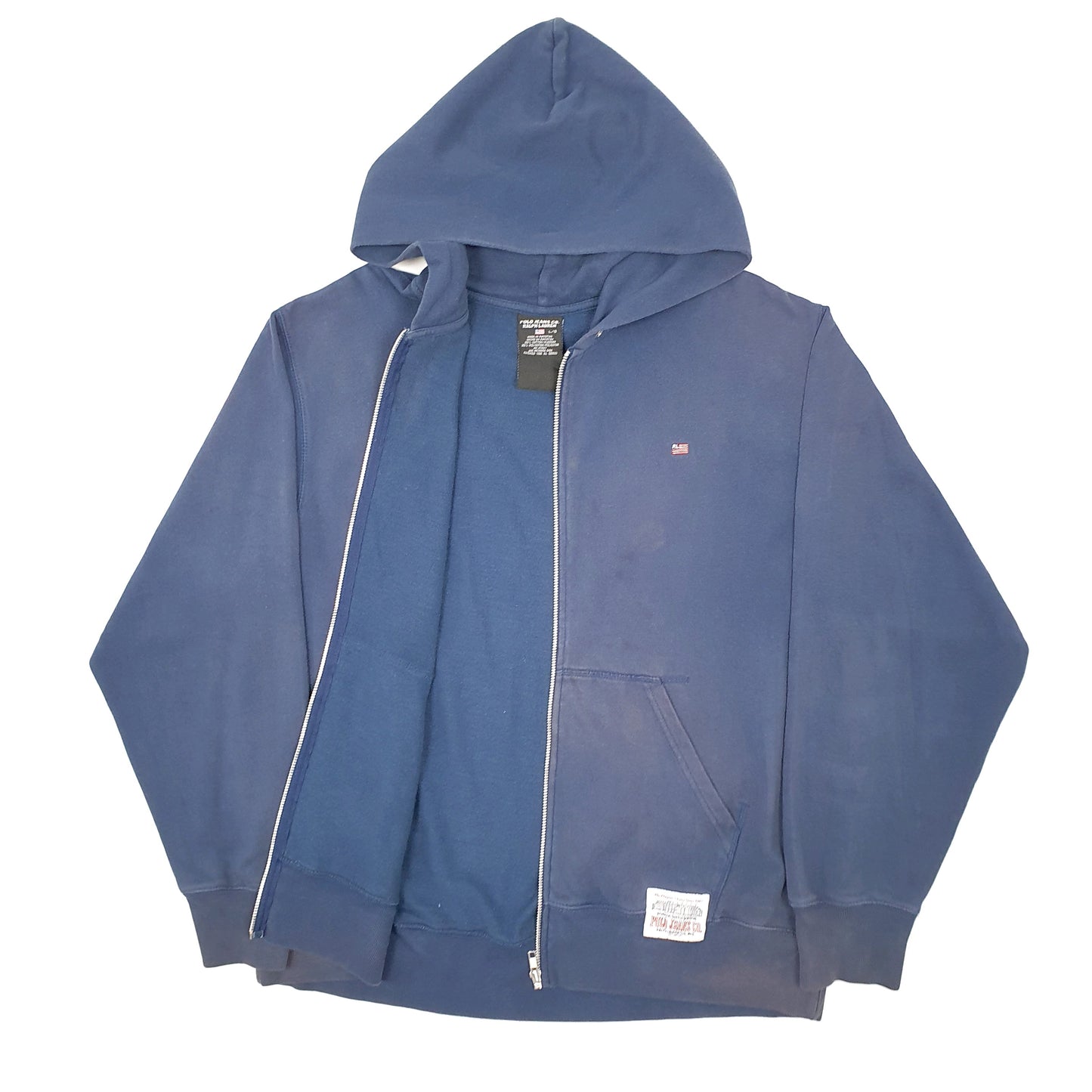 Mens Navy Polo Ralph Lauren Polo Jeans Co Full Zip Jumper