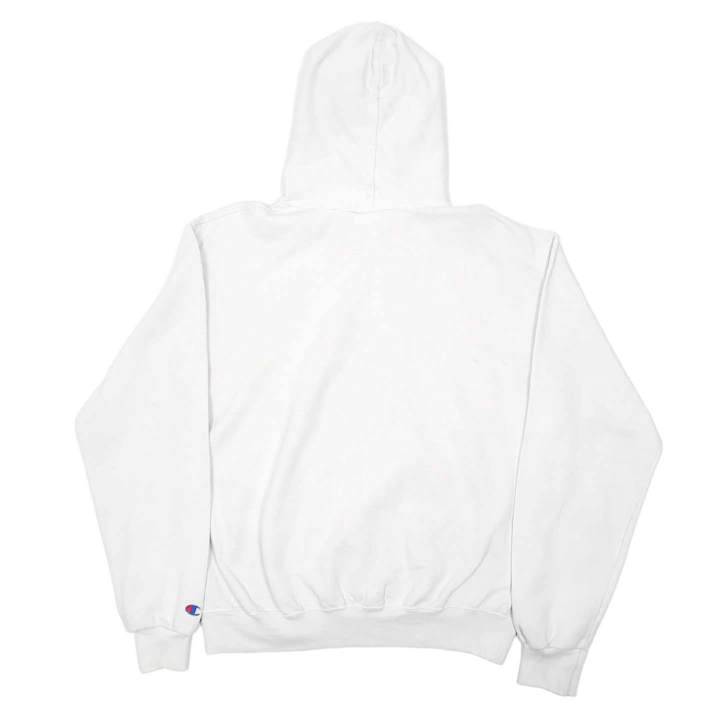 Mens White Champion Columbia College Chicago USA Hoodie Jumper