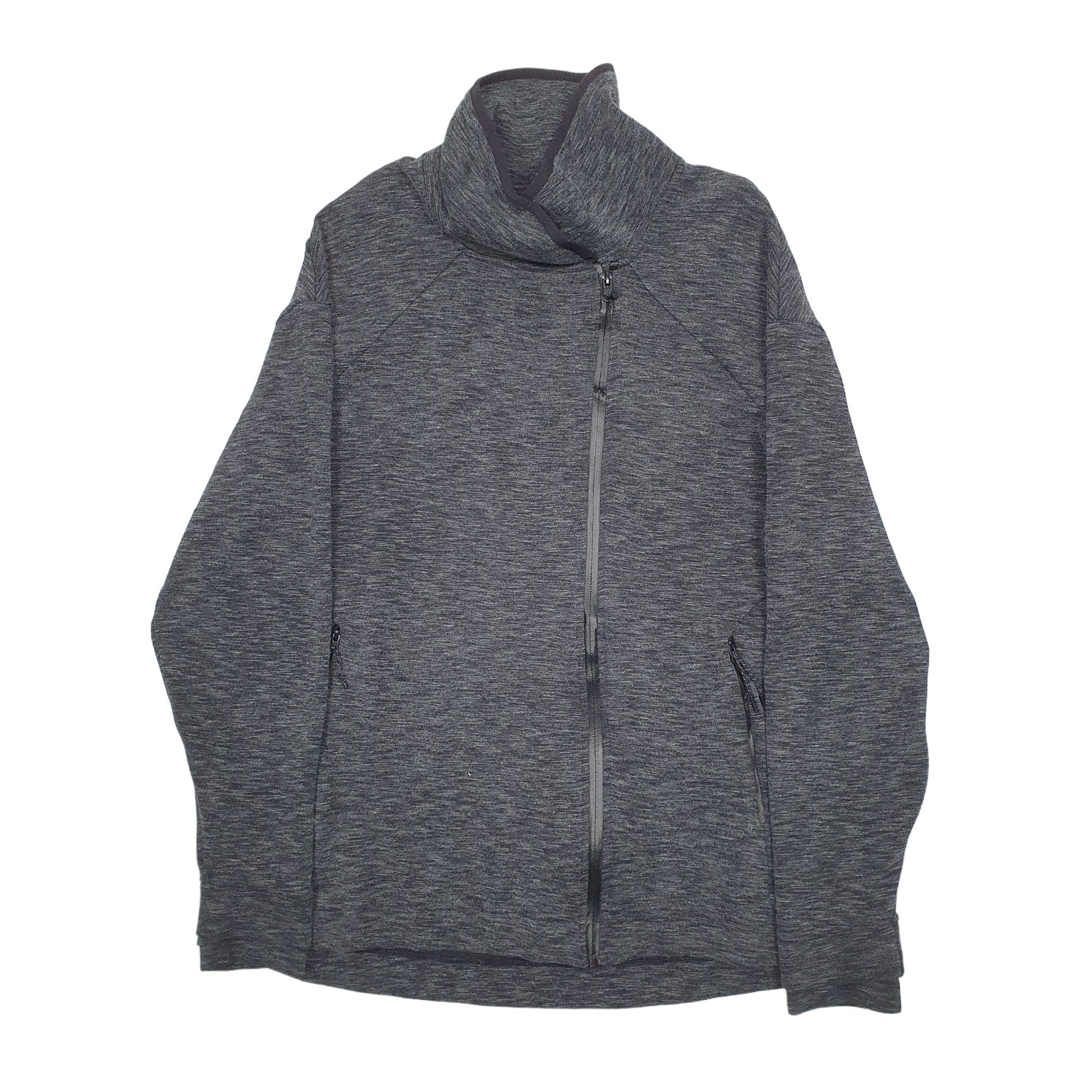 Womens Grey Champion  Full Zip Jumper