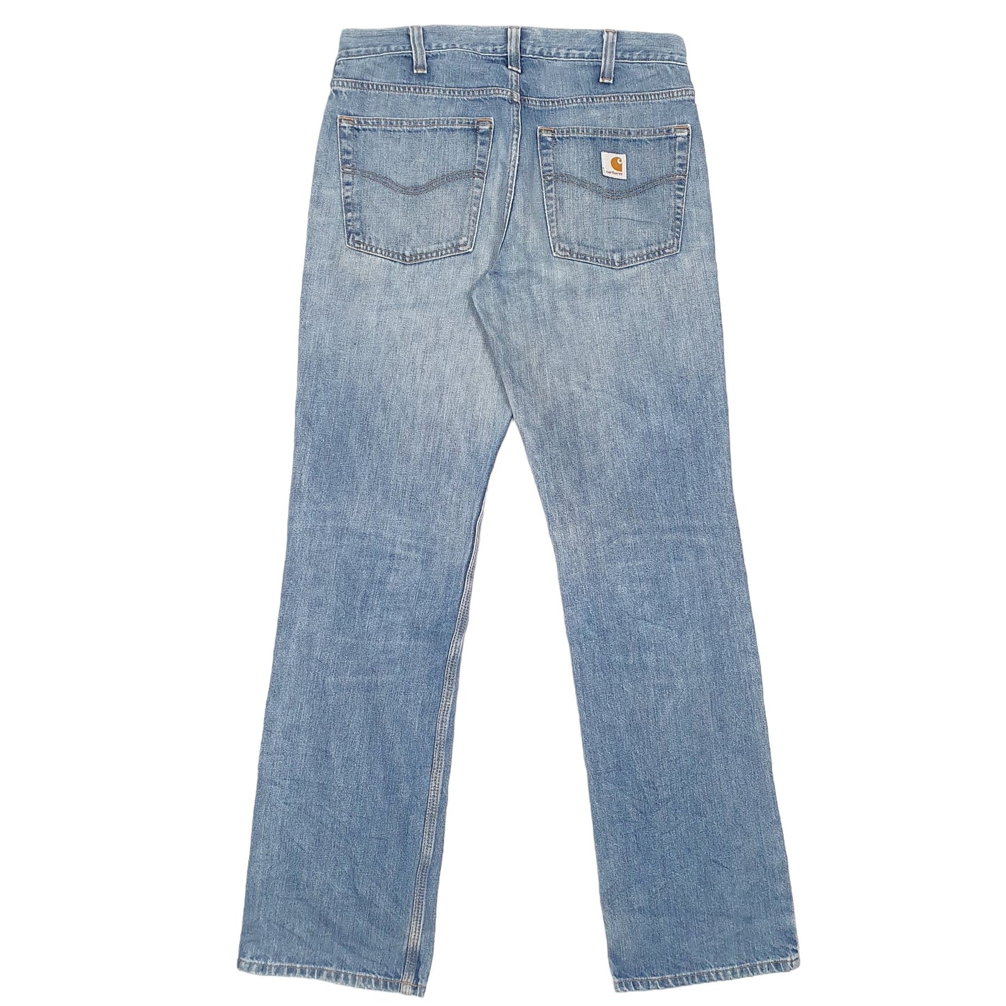 Mens Blue Carhartt Relaxed Casual JeansW32 L34