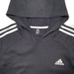 Mens Black Adidas  Hoodie Jumper