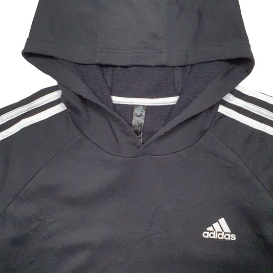 Mens Black Adidas  Hoodie Jumper