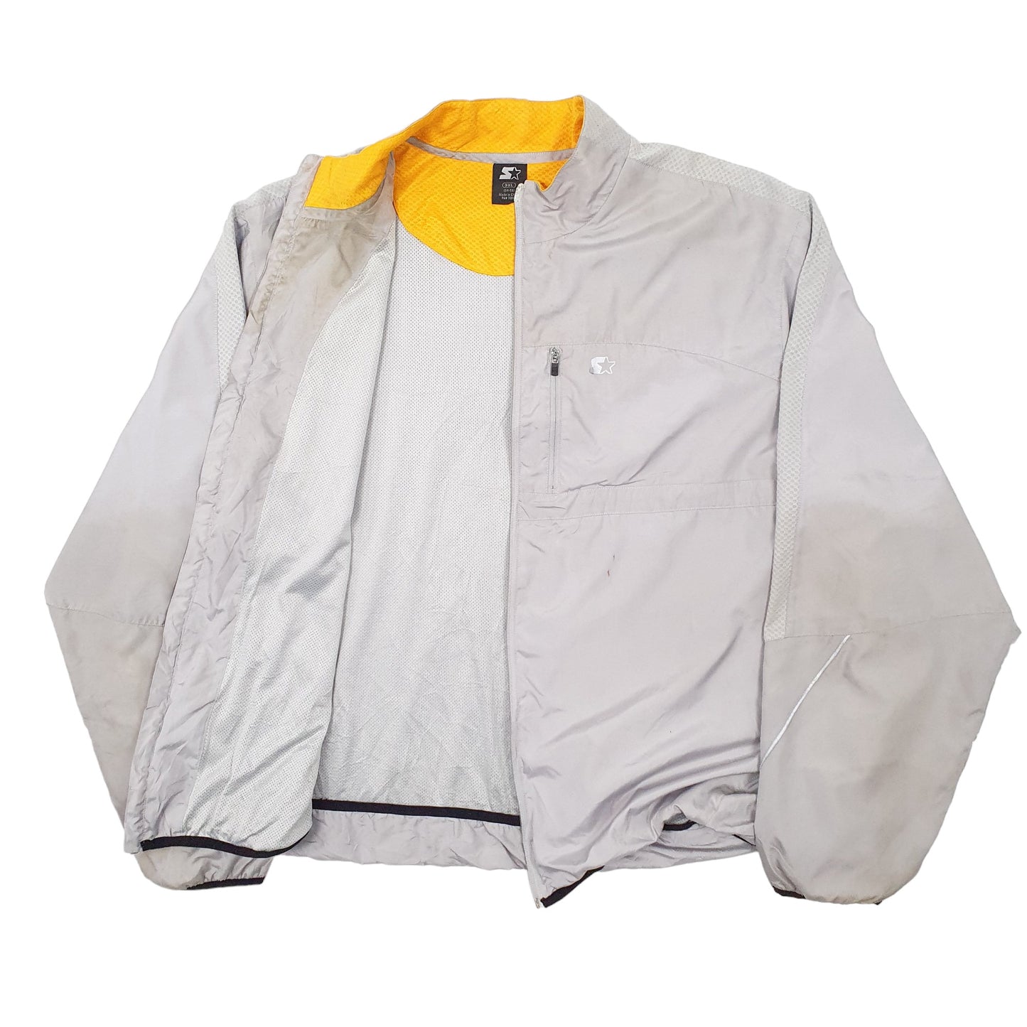 Mens Grey Starter   Coat