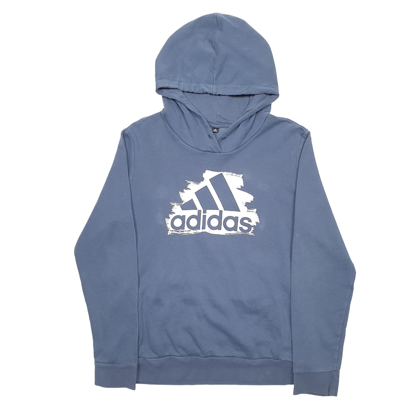 Mens Blue Adidas  Hoodie Jumper