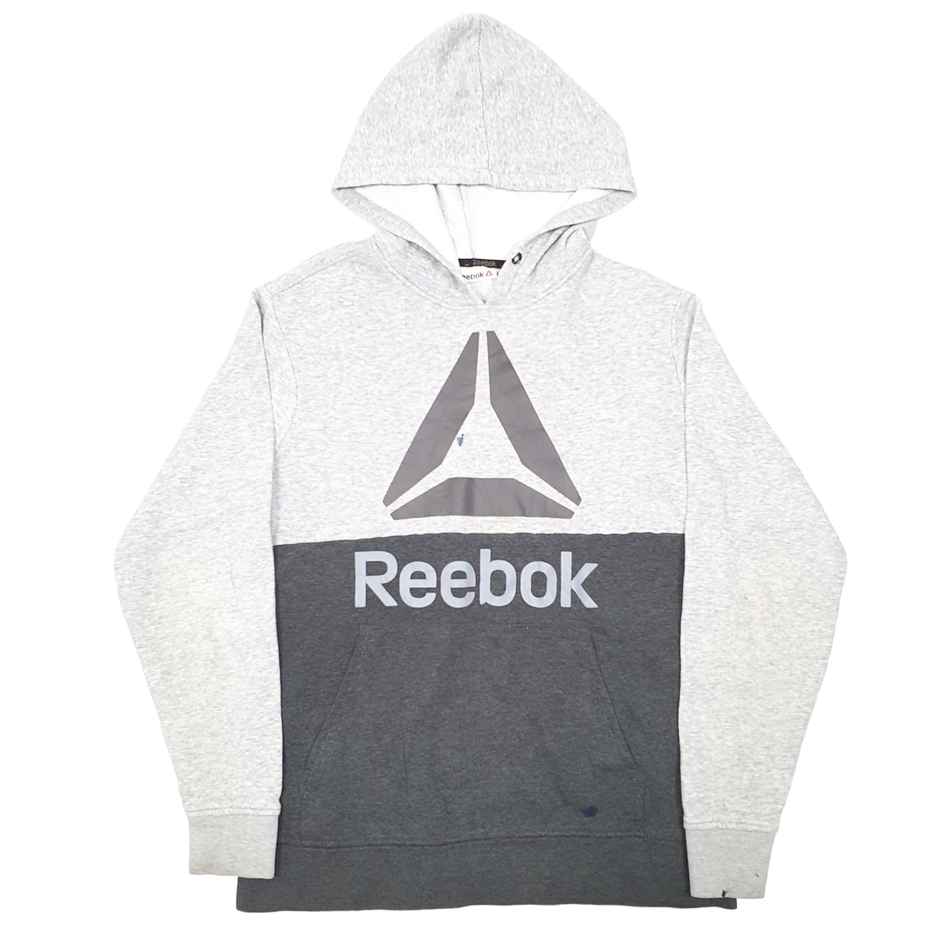 Mens Grey Reebok  Hoodie Jumper